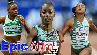 Full Race!! Shashalee Forbes Destroyed Briana Williams And Tia Clayton In 60m