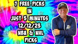 NBA & NHL Best Bets for Today Picks & Predictions Tuesday 12/12/23 | 7 Picks in 5 Minutes