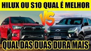 TOYOTA HILUX OU CHEVROLET S10, QUAL DAS DUAS É A MELHOR? VEJA NESSE VÍDEO