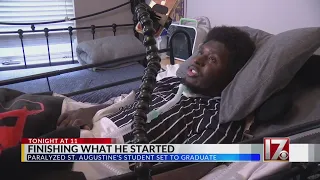Paralyzed St. Augustine's senior set to graduate