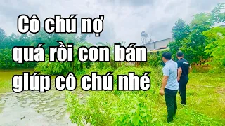 Cô chú lớn tuổi gia đình nợ nần cần bán nhà vườn đẹp có thu nhập khủng