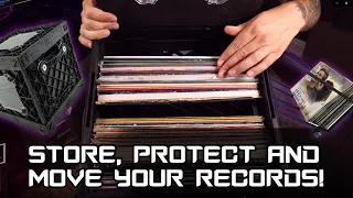 3 Ways to Store, Protect, and Move Your Vinyl Records!