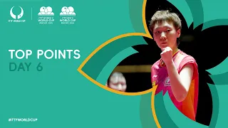 Top Points of Day 6 | ITTF Men's & Women's World Cup Macao 2024