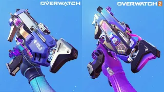 Overwatch 1 vs Overwatch 2 - Weapon Sounds