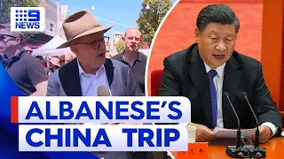 PM Albanese is preparing for his trip to China | 9 News Australia