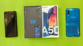 Samsung Galaxy S9 vs Samsung Galaxy A50