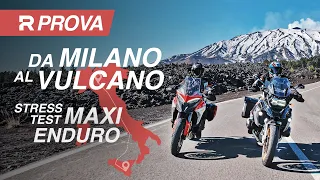 The perfect maxi enduro trip: BMW R1250 GS v Ducati Multistrada V4 S  