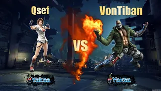 Qsef (Asuka) vs VonTiban (Bryan) - Tekken 7 Ranked Season 5
