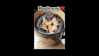 Mug Brownie || chocolate brownie recipe || brownie recipe without oven || Microwave Brownie