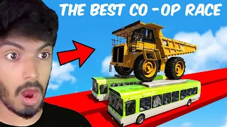 The Best COOP Race Ever 😂😍 | Gta 5 Funny Moments - Black FOX