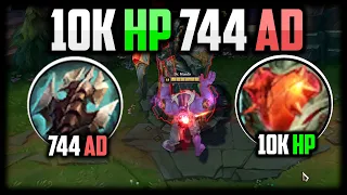 MUNDO TOP IS OUT OF CONTROL 10k HP/744 AD (MOST DAMAGE DEALT/TAKEN🔥) Mundo Top Guide Season 13