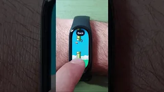 Mi Band 7 akıllı bilekliğe Flappy Bird oyununu yükledik! Mi Band 7 Install Flappy Bird!