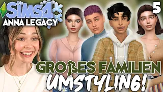 Ein Umstyling für die GROßFAMILIE! - Die Sims 4 Anna Legacy Part 5  simfinity