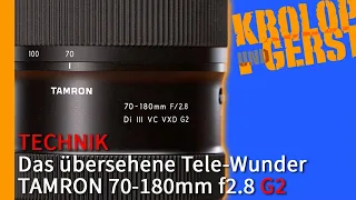 Das übersehene Tele-Wunder - TAMRON 70-180mm f2.8 G2 📷 Krolop&Gerst