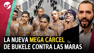 ASÍ es por DENTRO la nueva MEGA CÁRCEL de BUKELE para las PANDILLAS: la más GRANDE de LATINOAMÉRICA