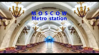 Walking tour| Moscow Metro: The World's Most Beautiful Underground System🔥  #moscowmetro #russia