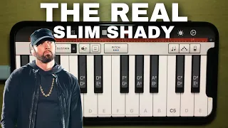 RECREATING Eminem’s “THE REAL SLIM SHADY” on Garageband App