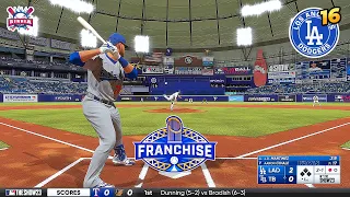 MLB The Show 23 Los Angeles Dodgers vs Tampa Bay Rays | J.D. Martínez | Franchise Mode #16 - PS5 HD