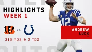 Andrew Luck's 319-Yard, 2-TD Game Back from Injury