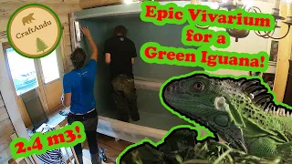 Epic Vivarium for a Green Iguana - Part 1