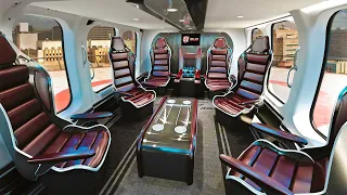 The Most Luxurious Helicopter Interiors