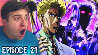 KIRA YOSHIKAGE!! JoJo's Bizarre Adventure Episode 21 REACTION + REVIEW (Part 4)