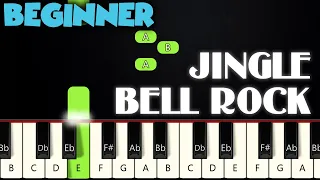 Jingle Bell Rock | BEGINNER PIANO TUTORIAL + SHEET MUSIC by Betacustic