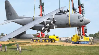US Air Force Hypnotic Process to Recover Giant Million $ Planes Like a Toy