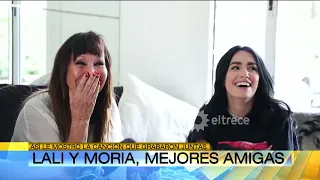 ASÍ SE TENTÓ MORIA CON LALI EN LAS IMÁGENES QUE SALIERON A LUZ DEL BACKSTAGE DE "¿QUIÉNES SON?"