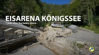 One year after the destruction of the Königssee ice arena - When will Sledding be possible again?