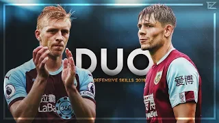 James Tarkowski & Ben Mee 2019 ● BURNLEY ● Crazy Tackles & Defensive Skills | HD