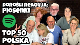 Reakcja Dorosłych na piosenki ze Spotify Top 50 Polska 🚖☀️🦸 | Dzikie Ucho