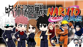 //JUJUTSU KAISEN REACT TO TEAM 7//(NARUTO)