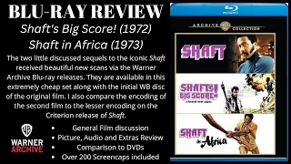 Shaft's Big Score! (1972) and Shaft In Africa (1973) Warner Archive Blu-ray Review