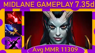 ⭐ sanctity- Queen of Pain |24/5/18 - 84%| Mid Gameplay 7.35d - Dota 2 Top MMR