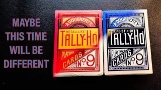 Tally-Ho Metalluxe Playing Cards by USPCC | Showcase