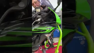 Kawasaki ZX-6R 2011 года. Подобрали её для нашего клиента и провели все регламентные работы🔥