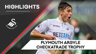 Highlights: Checkatrade Trophy - Swansea City v Plymouth Argyle