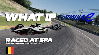 Formula E at Spa is... interesting
