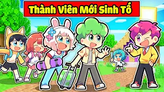 HIHA VÀ YUMMIE BẤT NGỜ ĐÓN CHÀO THÀNH VIÊN MỚI ĐẾN LÀNG SINH TỐ TRONG MINECRAFT*HIHA THÀNH VIÊN MỚI🥰