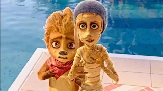 مصاص دماء 🧛 بيحب بشرية ف بيعضها علشان يقدر يتجوزها 😳 ملخص فيلم monster family