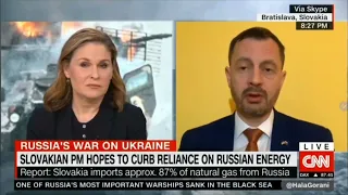 CNN interview with Slovakia Prime Minister E.Hegger 15.04.2022