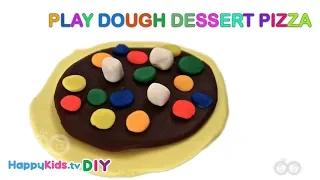 Play Dough Dessert Pizza | PlayDough Crafts | Kid's Crafts and Activities | Happykids DIY