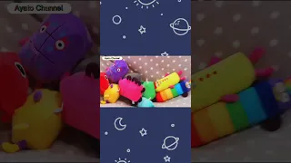 10 Little Numbers Jumping On The Bed｜Numberblocks｜Song for Kids #shorts #short