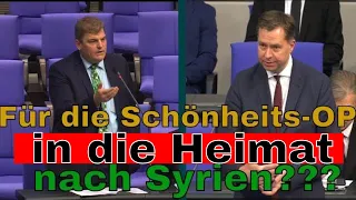 FDP-Mann Dr. Hoffmann: "Flüchtlinge fliegen für Schönheits-OPs zurück nach Syrien!"