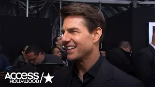 Tom Cruise On Doing Wild Stunts With Jake Johnson In 'The Mummy' | Access Hollywood