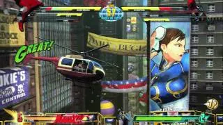 Marvel Vs. Capcom 3 - Fate of Two Worlds | Amaterasu gameplay trailer PS3 XBox 360