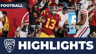 Caleb Williams Week 6 Highlights | No. 9 USC vs. Arizona | 2023 Season