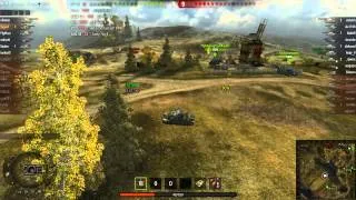 World Of Tanks ИС 6 тащит 8 фрагов !!