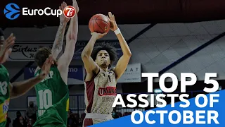 Top 5 Assists | October | 2021-22 7DAYS EuroCup